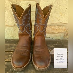 Men’s Twisted X Delilah Cowboy Boots Sz 11 D